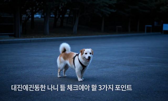 대전애견동반 관련 이미지 - 대전애견동반 나들이, 노령견과 함께할 때 꼭 체크해야 할 3가지 포인트