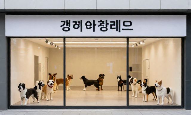 강아지경매장 관련 대표 이미지